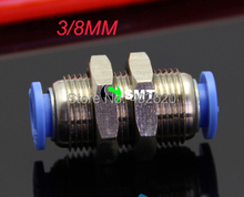 free shipping 5pcs/lots PM3/8, brass material plastic cap 3/8mm OD hose straight pneumatic connectors push in type fitting 2024 - buy cheap