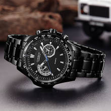 2018 CURREN Top Brand Fashion Quartz Watch Men Military Sport Full Steel Wristwatches relogio masculino 8020 Drop Shipping 2024 - buy cheap