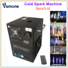 2pcs/Lot 400W Cold Sparkular Firework Machine DMX And Remote Control Fountain Spark Firework Stage Effect Machine For Wedding 2024 - buy cheap