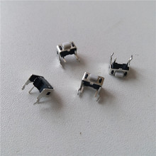 200pcs Tact Switch 3*6*4.3mm/3*6*5mm button switch touch switch side by 2 feet with fixing bracket 2024 - buy cheap
