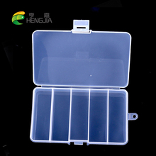 HENGJIA 1 PC caja de pesca de plástico duro impermeable caja de almacenamiento caja de contenedor pesca accesorios de pesca 2024 - compra barato