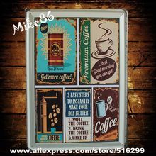 [ Mike86 ] 30X40 CM HOT COFFEE POSTER Metal Plaque art Retro Cafe Bars House of large size Painting Decor C-145 mixed order 2024 - buy cheap