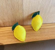 Boutique Handmade Cute Hairpins Solid Felt Lemon Cartoon Hair Clips Brooch Princess Headwear Fashion Hair Accessories 2024 - buy cheap