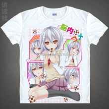 Noucome Oka-Camiseta de Chocolat para hombre, camisa de Anime japonés famosa animación, ropa de disfraz de Cosplay, novedad de verano 2024 - compra barato
