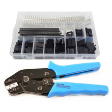 Crimping Tool Crimper Plier AWG28-20 With 520pcs Dupont 2.54mm Connectors Assortment Kit 2024 - buy cheap