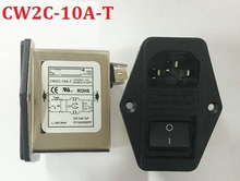 CW2C-10A-T AC110V-250V 10A 220V single phase Power EMI filter 2024 - buy cheap