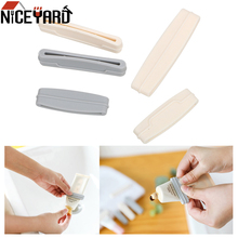 NICEYARD 3pcs/set Toothpaste Squeezer Dispenser Cream Tube Squeezer Extruding Toothpaste Clip Bathroom Products Easy 2024 - buy cheap