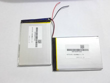 Bateria de polímero de lítio 4070100*2, 3.7v, 8000mah, com placa de proteção para prestigio multipad pmp5080b 2024 - compre barato