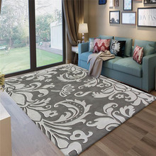 Alfombras de estilo nórdico de arte abstracto, alfombras florales para sala de estar, alfombras de dormitorio, alfombrillas antideslizantes, moda para el hogar 2024 - compra barato