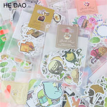 1 Bag Cute Cartoon Korean Style Decorative Stickers Adhesive Stickers Scrapbooking DIY Decoration Diary Stickers 2024 - buy cheap