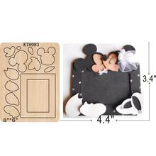 Photo frame DIY cutting dies 2019 new die cut &wooden dies Suitable for common die cutting machines on the market 2024 - buy cheap