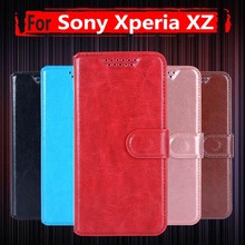 Flip PU Leather For Sony Xperia XZ F8331 Dual F8332 XR F833X PP30 FZ8331 FZ8332 5.2" Case Leather Luxury Flip Phone Cover 2024 - buy cheap