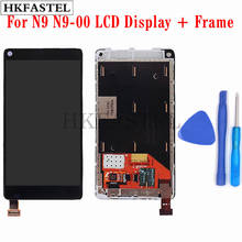 HKFASTEL New Original Mobile phone LCD For Nokia N9 N9-00 LCD Display Digitizer + Touch screen + Front Frame Cover + tools 2024 - buy cheap