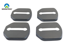 4 pçs preto fechadura da porta do carro capa protetora para volvo s60 v60 s60l s80l xc60 2024 - compre barato