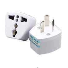 New Universal Power Adapter Travel Adaptor 3 pin AU Converter US/UK/EU to AU Plug Charger For Australia New Zealand 2024 - buy cheap