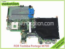 NOKOTION FWGSY1 A5A002251010 for Toshiba Portege M700 M750 Laptop motherboard Intel 965GM DDR2 2024 - buy cheap