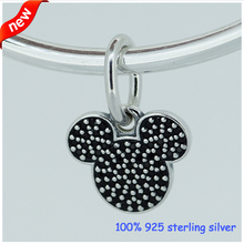 Fits All Bracelets New Original 100% 925 Sterling Silver Charms Sparkling Micky Icon Silver Beads DIY Making Wholesale 09118 2024 - buy cheap