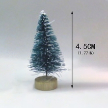 2pcs DIY Christmas Tree 6Colors Small Pine Tree Mini Trees Placed In The Desktop Home Decor Christmas Decoration Kids Gifts 2024 - buy cheap