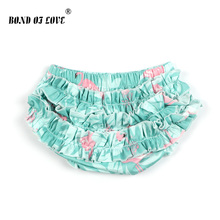 Baby Shorts Newborn Bloomers Kids Girls Boys Diaper Cover Ruffle Printed Bloomers Summer Infant Cotton Pants Bloomer Nappy Cover 2024 - buy cheap