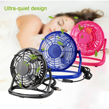1PC 4 Inch Portable Mini USB Desk Fan Portable Fan USB 4 Blades Cooler Cooling Fan 360 Degree Up And Down For Home Office School 2024 - buy cheap