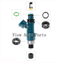 6 sets para TOYOTA LEXUS SUBARU Kits de reparación de inyectores de combustible incluyendo Micro filtro sellos orings piezas de plástico VD-RK-0018 2024 - compra barato