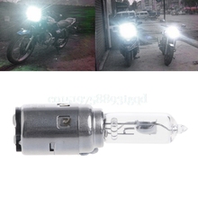 Ba20d lâmpada halógena para motocicleta, transparente com lâmpada prateada xenon 12v 35w 2024 - compre barato