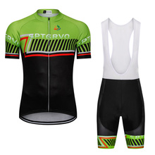 SPTGRVO-Conjunto de ciclismo para hombre, ropa de ciclismo de Diseño Popular, jersey de bicicleta de montaña, mallot, traje de pantalones y babero de secado rápido para verano 2024 - compra barato