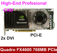 Высокое Качество nVidia Quadro FX4600 768 МБ DDR3 384bit PCI-E x16 Dual DVI Видео Графическая Карта Высокого Класса Профессионал CAD 2024 - купить недорого