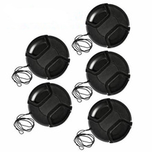 30pcs/lot 37mm 39mm 40.5mm 43mm 46mm center pinch Snap-on cap cover for camera Lens without logo 2024 - buy cheap