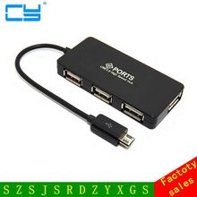 Dupla Micro USB Host Hub OTG Cabo Adaptador para Galaxy Tab3 S4 S5 S3 2024 - compre barato