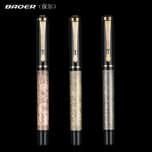 Baoer Brand New Metal Roller Pen Luxury Ballpoint Pen for Business Gifts Writing Office School Supplies Material Stationery 2024 - buy cheap