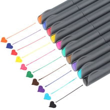 10Colors/Lot 0.38mm Gel Pens Set Stationery Creative Color Pen Sketch Drawing Art Markers For School Supplies 2024 - buy cheap