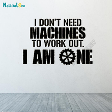 Office Decal Motivation Quota Decal Creative Gearwheel Design Decor Sticker Company Removable Vinyl Wall Stickers B780 2024 - buy cheap