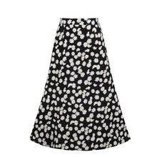 Women's Summer Skirt 2019 Korean Vintage Streetwear Polka Dot Slim High Waist A Line Chiffon Long Skirt jupe femme faldas H4 2024 - buy cheap