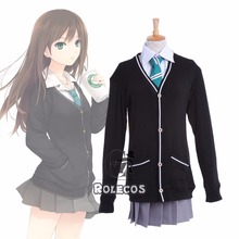 Idol Master Cinderella Girls Shibuya Rin Sweater School Uniform Cosplay Costume 2024 - купить недорого