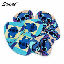 SOACH Hot 10pcs/Lot 0.71mm thickness bass guitarra strap guitar parts Blue new quality guitar picks pick Guitar Accessories 2024 - buy cheap