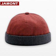 [Jamont] novos chapéus casuais skullcap primavera outono gorros chapéu das mulheres dos homens hip-hop boné portátil moda marinheiro chapéu casquette 2024 - compre barato