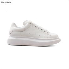 Lace-up platform new designer wedge heel white ladies platform sports shoes women's Tenis Feminino casual  fashion  shoes Woman 2024 - buy cheap