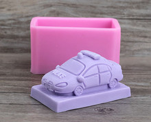 Оптовая продажа! 1 шт. маленькая машина (R0093) силиконовая форма для мыла ручной работы DIY 2024 - купить недорого