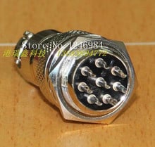 [SA]Heavy air plug air outlet strong round eight core aviation plug connector 16MM hole 125V4A--50pcs/lot 2024 - buy cheap