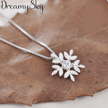 Bijoux Bohemian Silver Color  Snow Necklaces For Women Boho Long Crystal Necklaces Statement Jewelry Collar Accessories 2024 - buy cheap