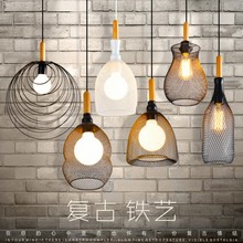 Loft Style Iron Wood Art Droplight Modern LED Pendant Light Fixtures For Living Dining Room Bar Hanging Lamp Indoor Lighting 2024 - buy cheap