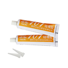 2pcs 707 White Silicone Rubber High Temperature Resistant Metal Sealing Glue PTC Sensors Adhesive Glue Insulated Silica Gel 2024 - buy cheap