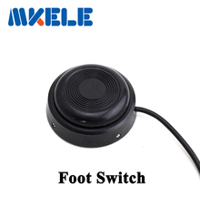 Interruptor de pie redondo de encendido y apagado de alta precisión, MKYDT1-8017, dos lámparas en línea, interruptor de pie, luz de alimentación 2024 - compra barato