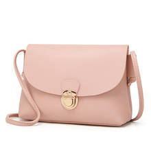 Crossbody Bags For Women 2019 Fashion Pink Mini Shoulder Bag Korean Style Simple Small Shell Bag PU Leather Litchi Messenger Bag 2024 - buy cheap