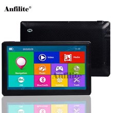 Anfilite 7 дюймов MP3 MP4 плееры FM передатчик автомобильный 3D DDR 256 м 8 ГБ GPS навигация Bluetooth AVIN 800 МГц Windows CE 6,0 навигатор 2024 - купить недорого