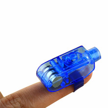 Цветной светодиодный светильник, 10 шт., мигающие кольца на палец, светящиеся вечерние детские игрушки для детей, подарок на день рождения 2024 - купить недорого