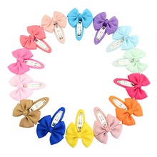 2 inch Small Bow Hair clip Girls Top Bow Tie with Clips Cute Cartoon Barrette Little BB Hairpins Children Hair Accessories 10pcs 2024 - buy cheap