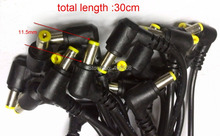 30 Pcs/lot  5.5mm x 2.1mm DC Power Plug Male Charger Right Angle Cables Connector  length 30cm 2024 - buy cheap