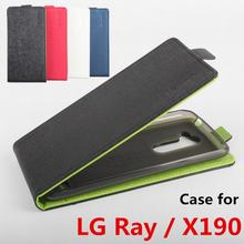 Mixed color High Quality Luxury Leather Case For LG Ray X190 Cover Case housing For LG Ray X190 Phone Cover Cellphone cases 2024 - buy cheap